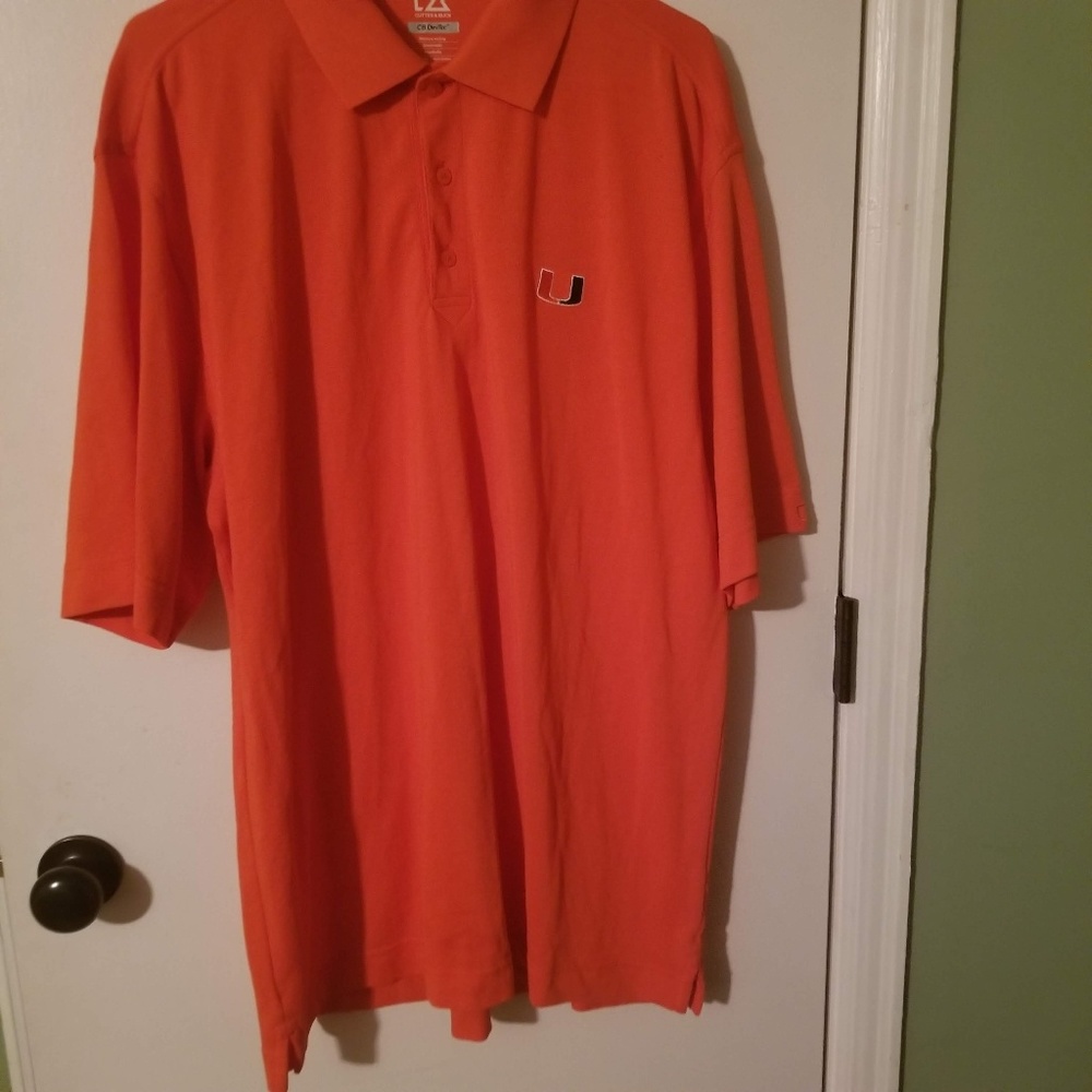 Cutter & Buck University of Miami polo